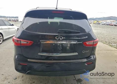 2014 Infiniti Qx60 Hybrid z USA, uszkodzony, nr VIN 5N1CL0MM3EC515139